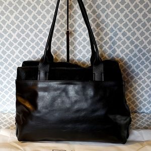 A. Bellucci  Italian Calf skin black satchel ❤🖤